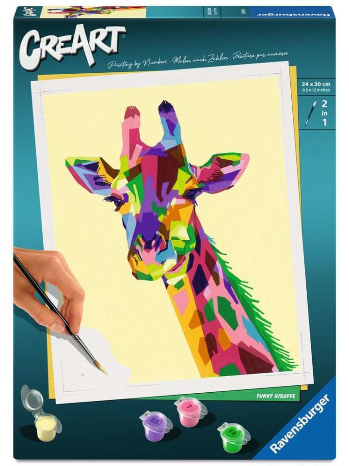 Ravensburger Malprodukte Funky Giraffe in bunt
