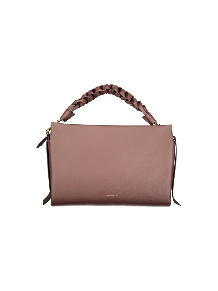 Braun Leder Damen Schultertasche Boheme