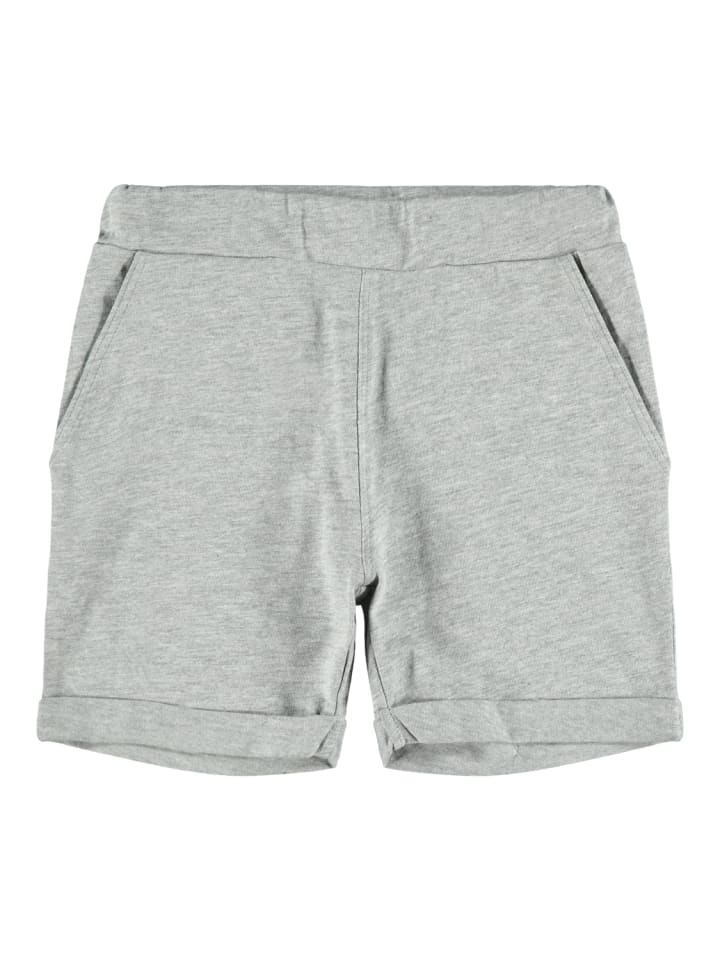 Jungen Shorts im sportlichen Schnitt in Grau