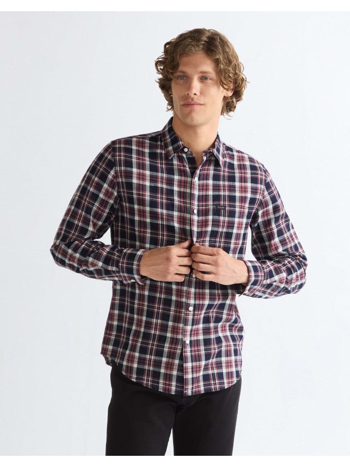 Langarmhemd 1 Pkt in Rose Indigo