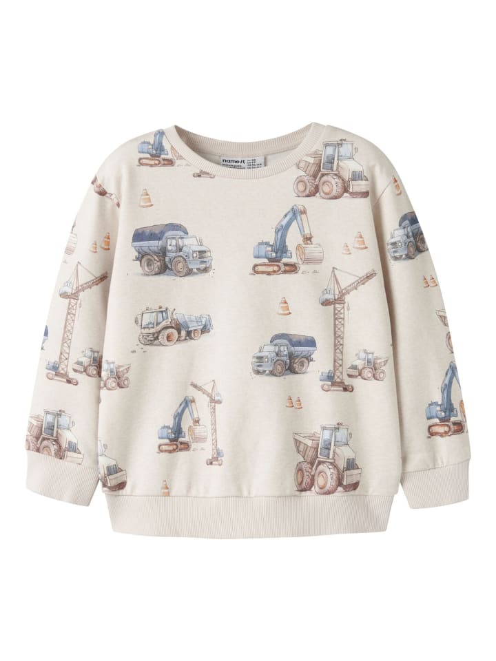 Sweatshirt in Peyote Melange1