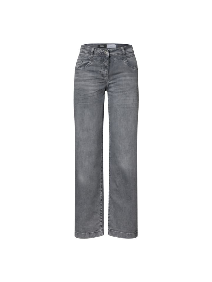 Jeans in light grey wash