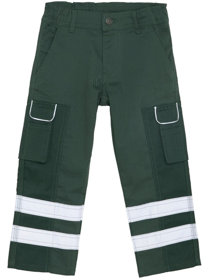 Kinder Arbeitshose "Worker Pants" in Grün
