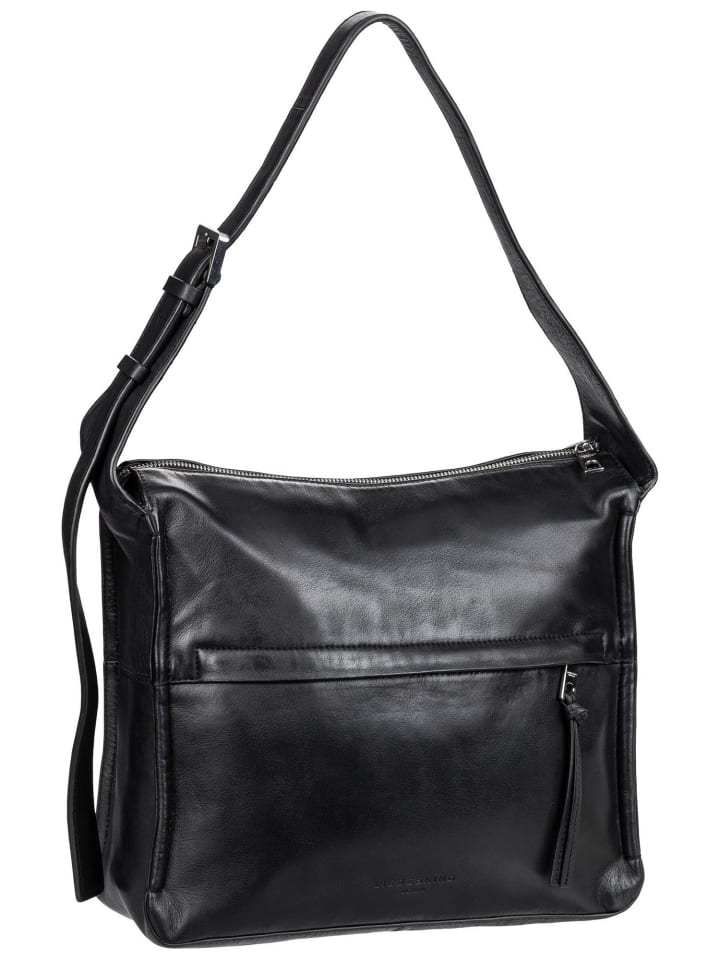 Schultertasche Sky M in Black