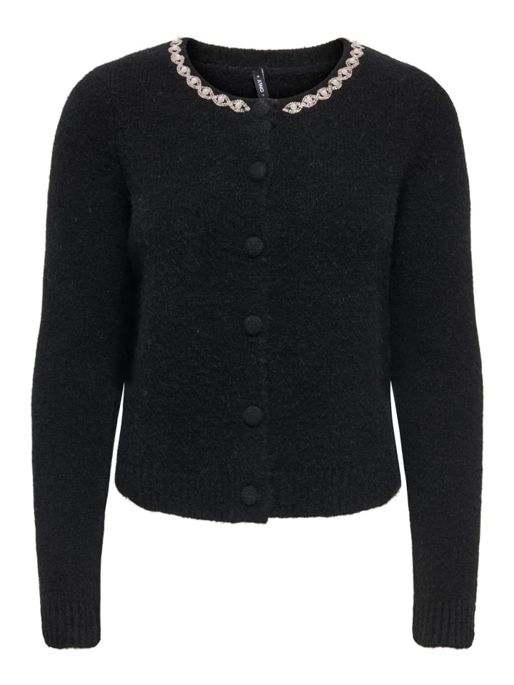 Strickjacke in Black