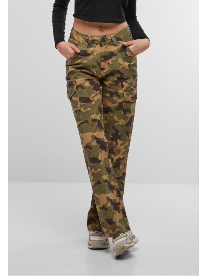 Jeanshose in Camouflage