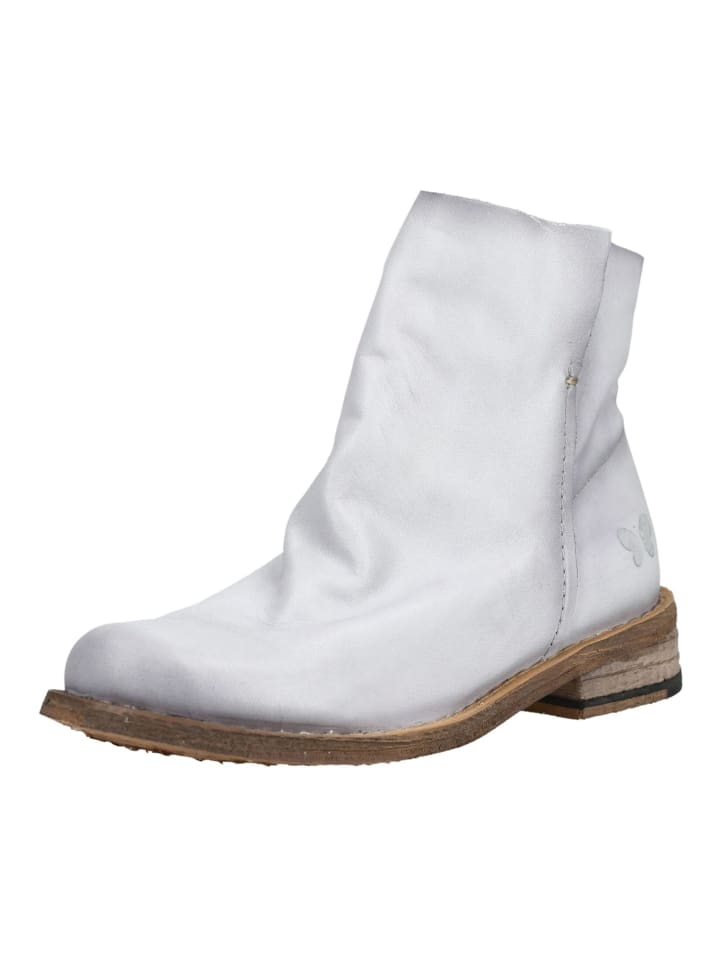 Stiefelette Grau