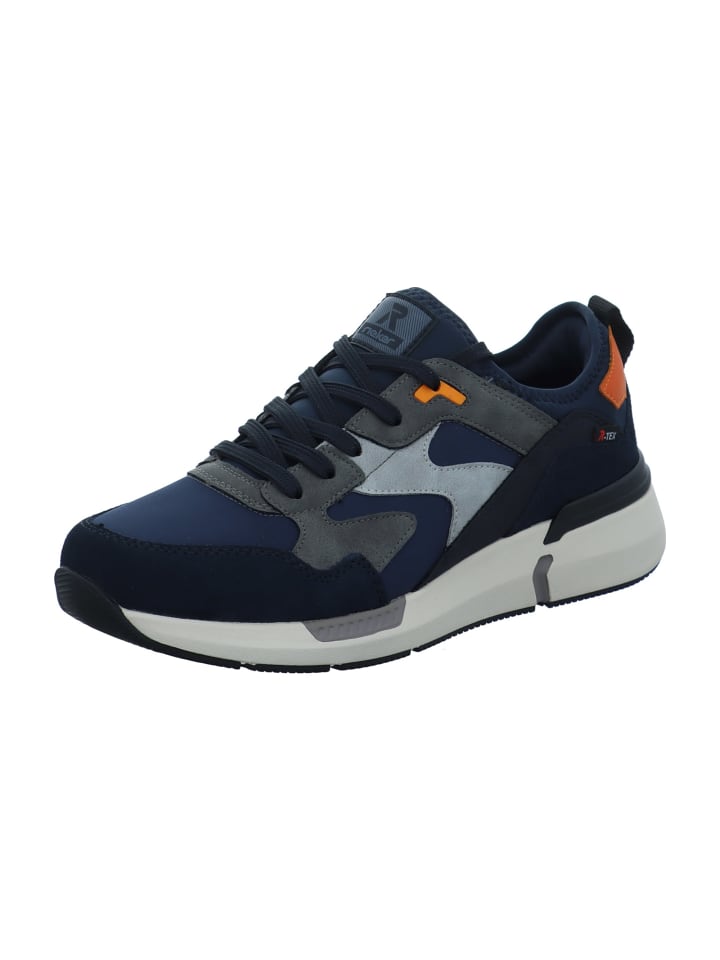 Sportliche Schnürschuhe in Blau