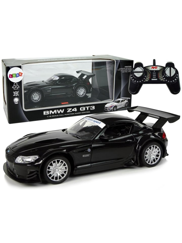Sportwagen R/C 1:18 BMW Z4 GT3 Schwarz 2.4 G Lights