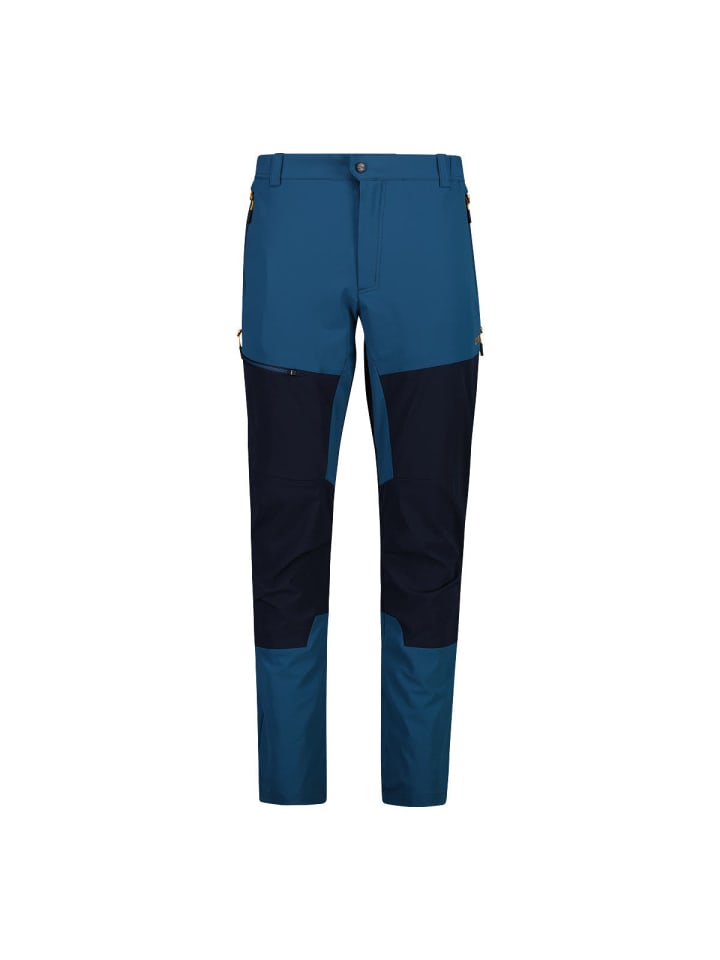 Trekkinghose in blau
