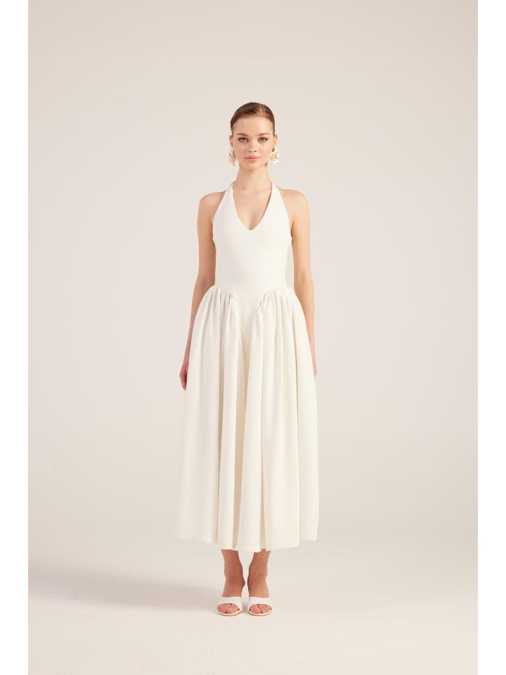 Kleid in Weiß