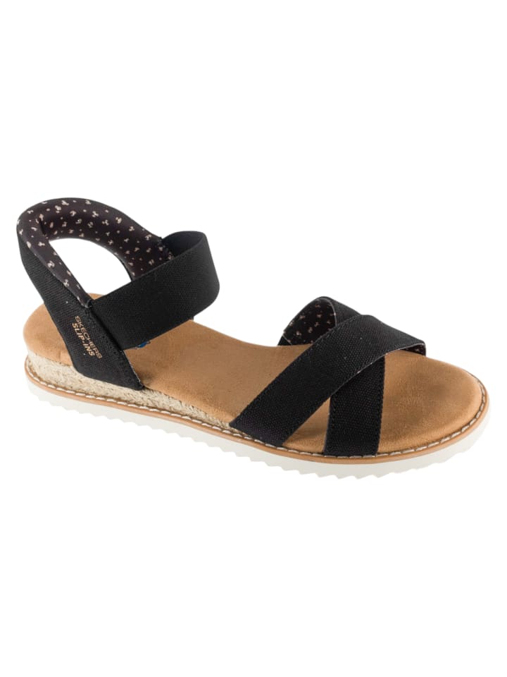 Skechers Desert Kiss-Golden Lily in Schwarz