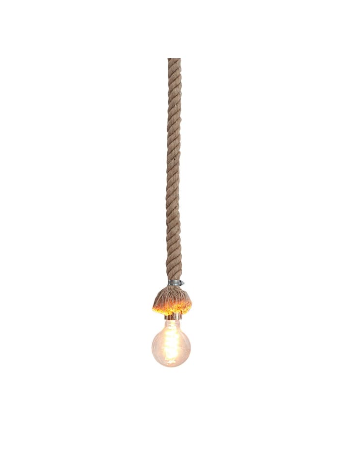Pendelleuchte (B)10 x (L)10 x (T)150 cm in Natur