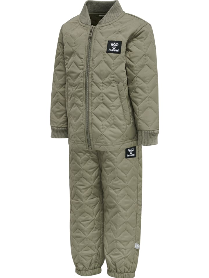 Verstellbare Taille Thermo Anzug Hmlsobi Kinder in VETIVER