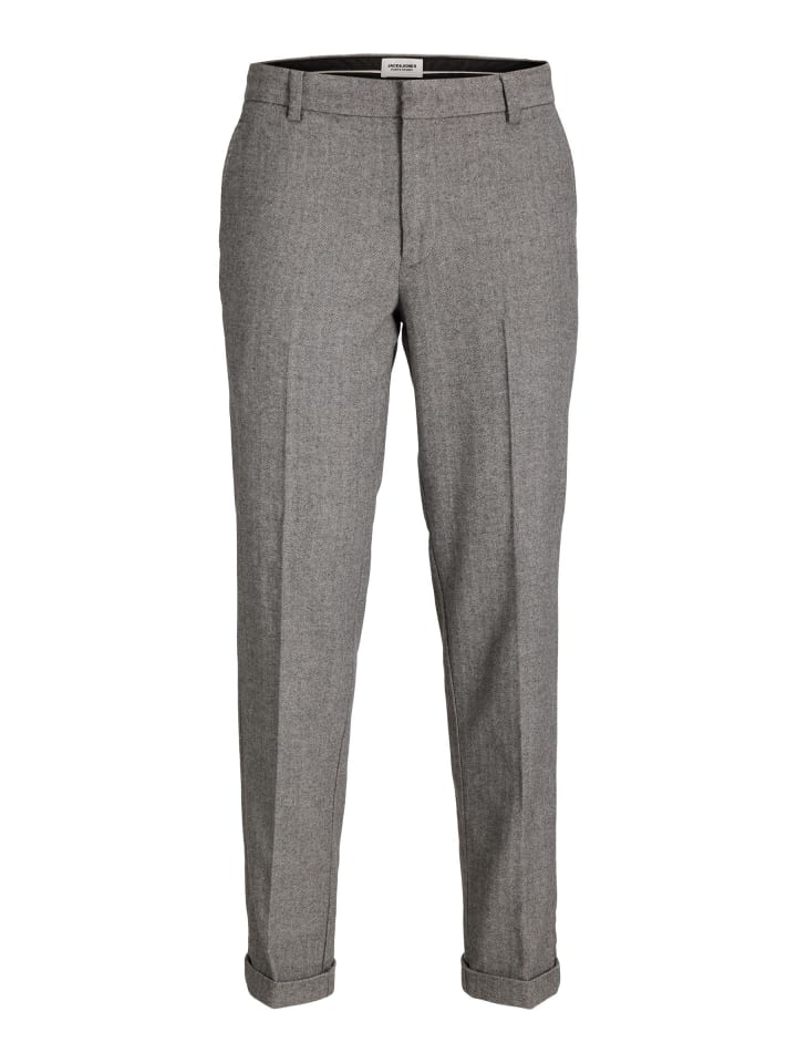 Chino Hose in Grey Melange