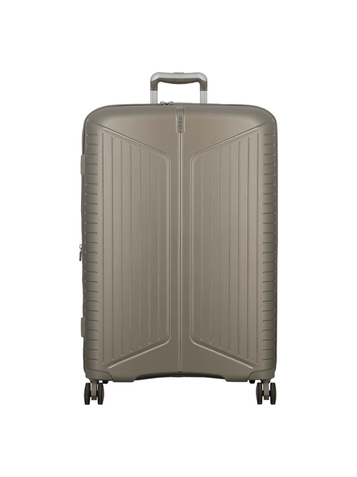 Evae 4 Rollen Trolley 76 cm mit Dehnfalte champaign