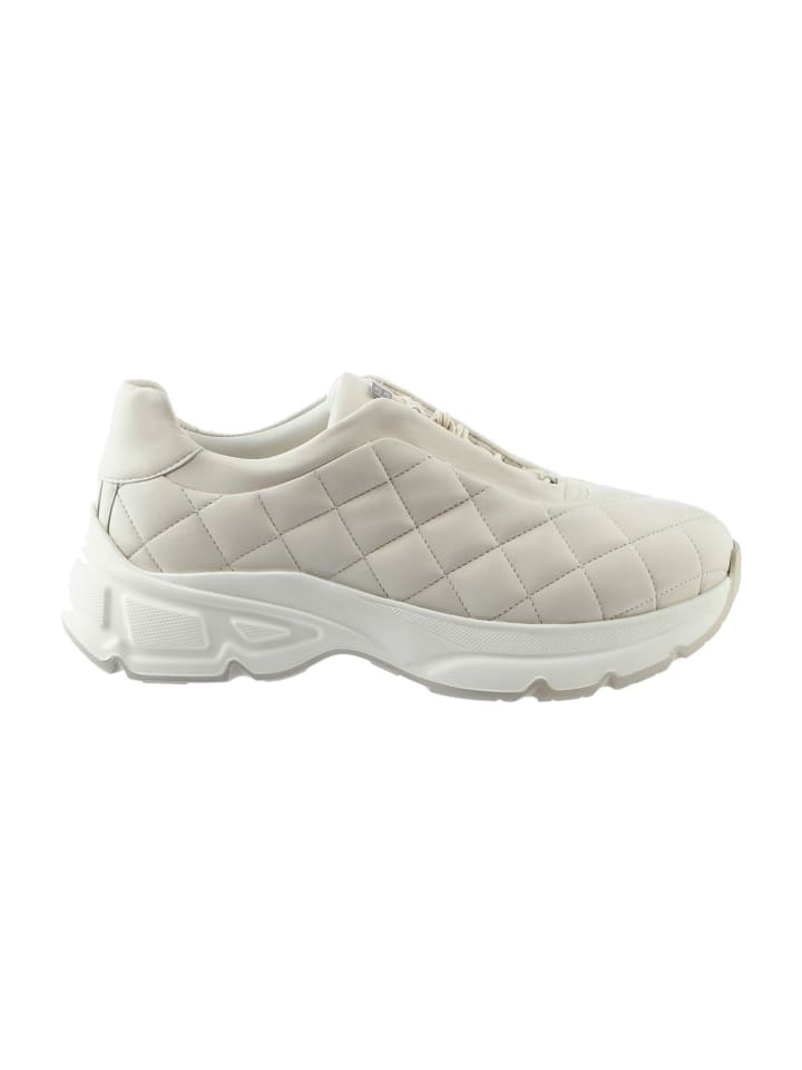 Sportliche Slipper in Weiß