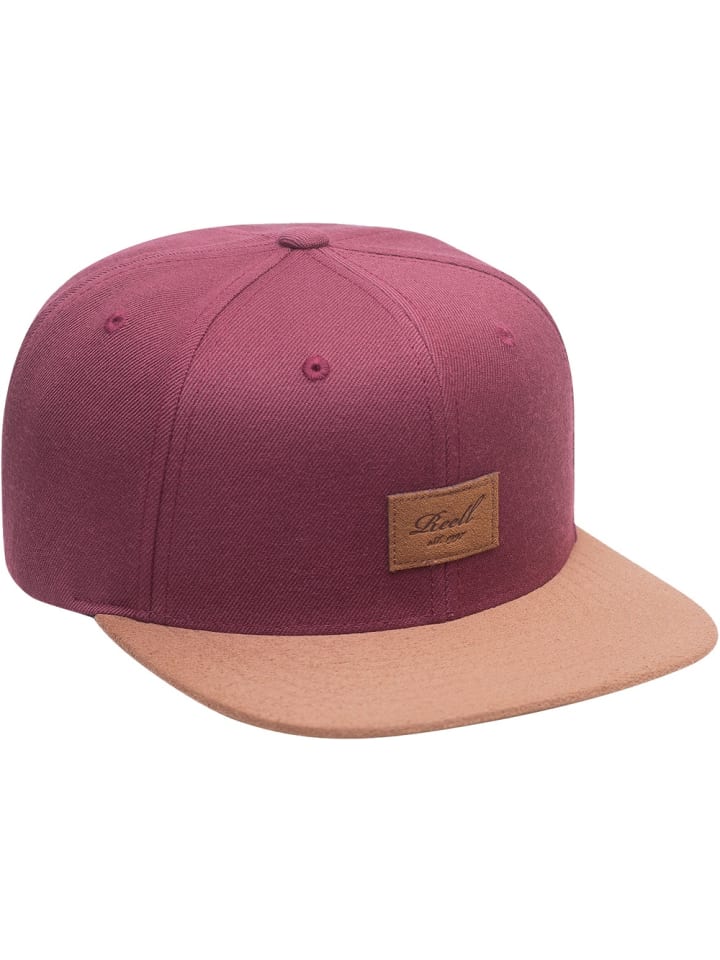 Cap "Suede Cap" in Rot
