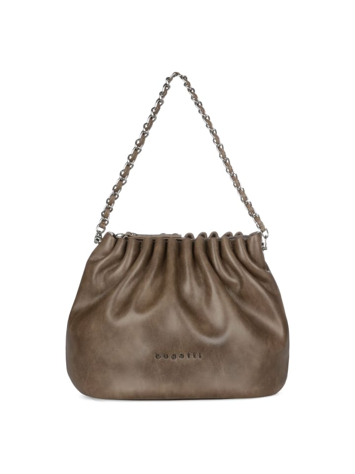Marna Schultertasche 25 cm hellbraun