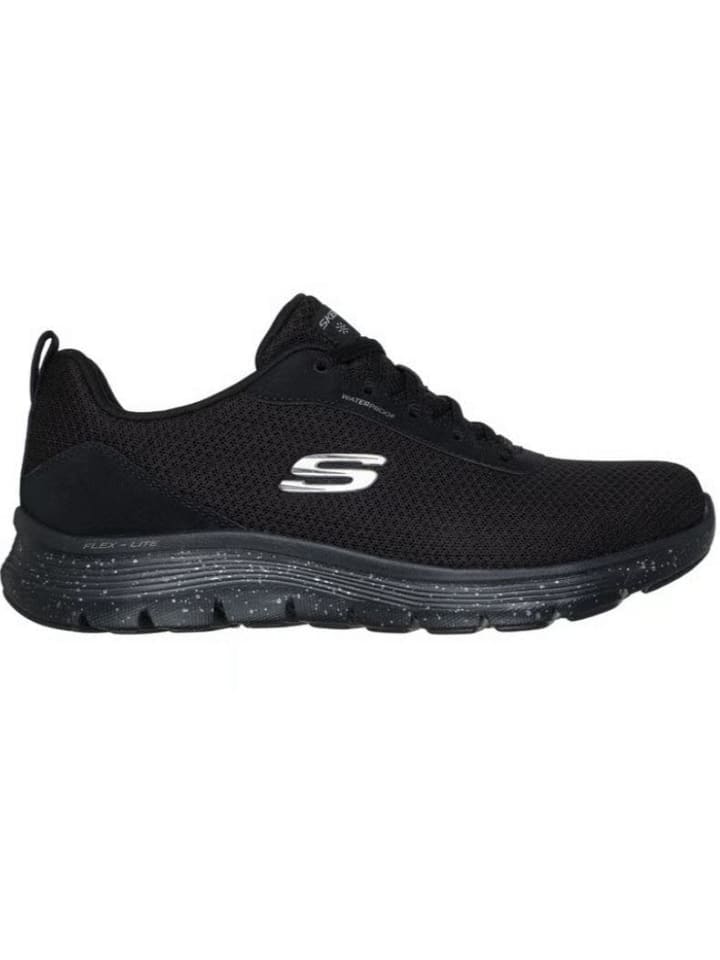 Schnürschuhe in schwarz