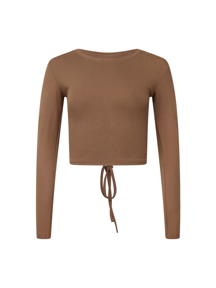 Women Longsleeve in Coffee