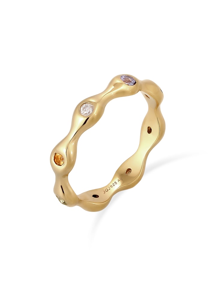 Ring 925 Sterling Silber in Gold