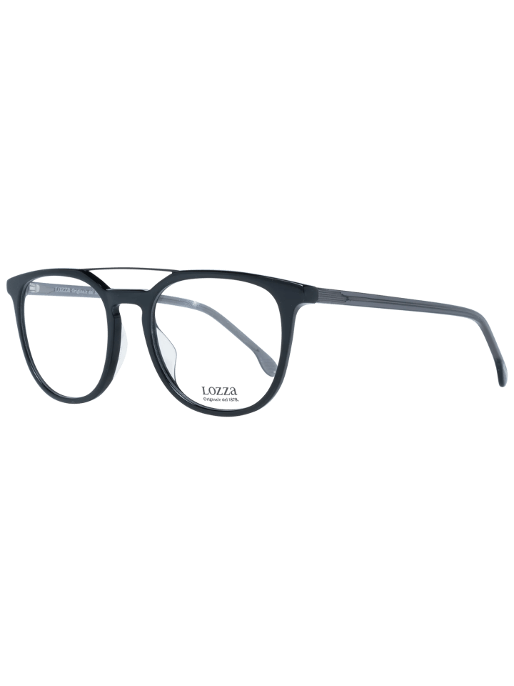 Unisex Optische Fassungen Rund Schwarz