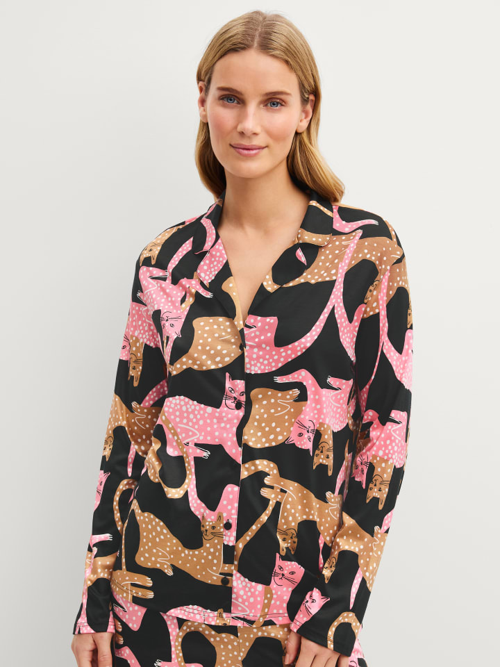 Shirt in schwarz