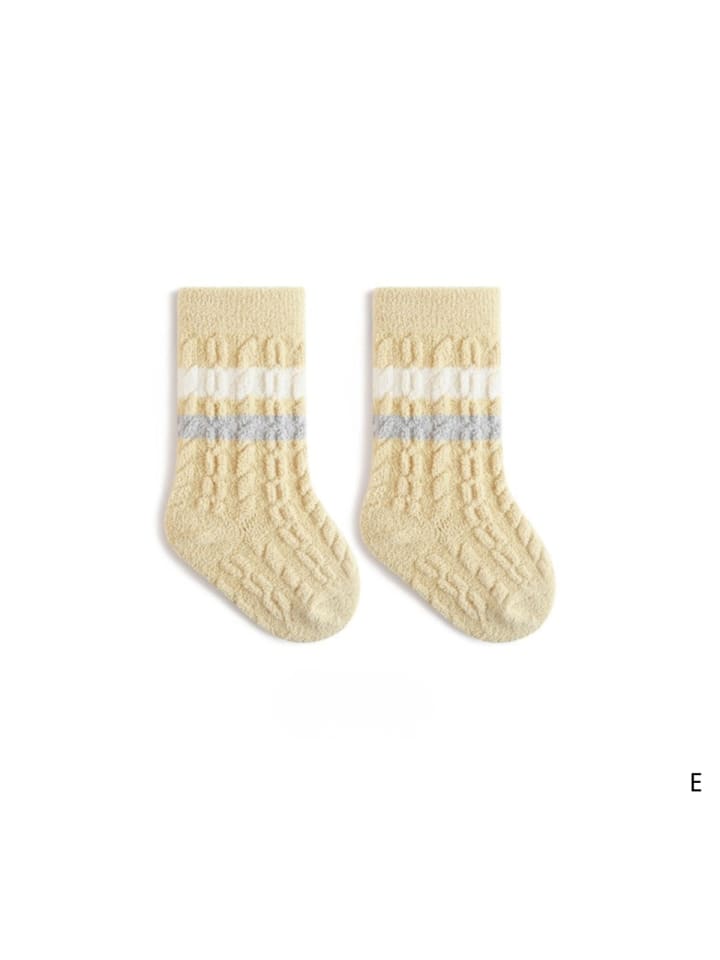 5er-Set 'Ohren' Winter Baby Socken