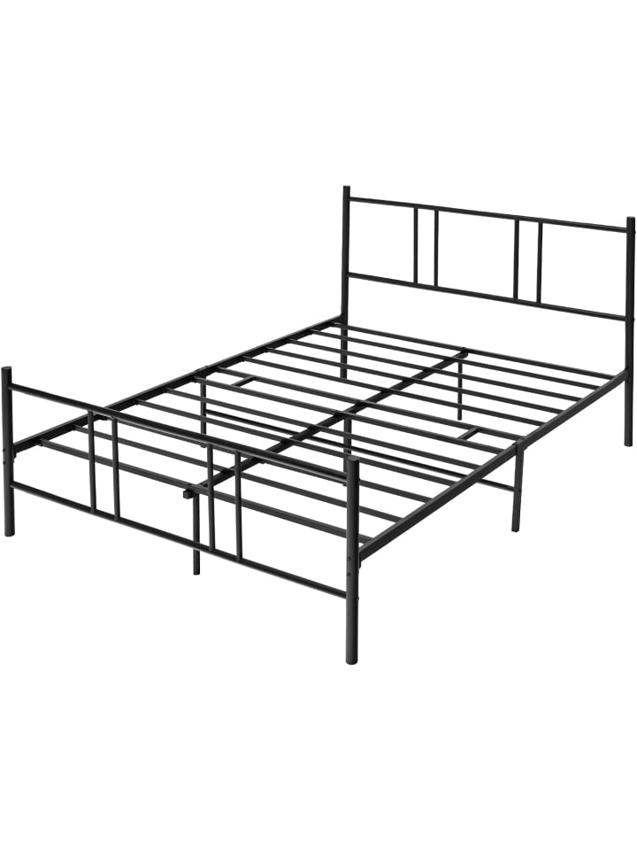 Bettgestell 200x160cm in Schwarz