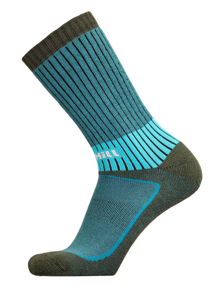 Wander-Socke VAARU in grey,green