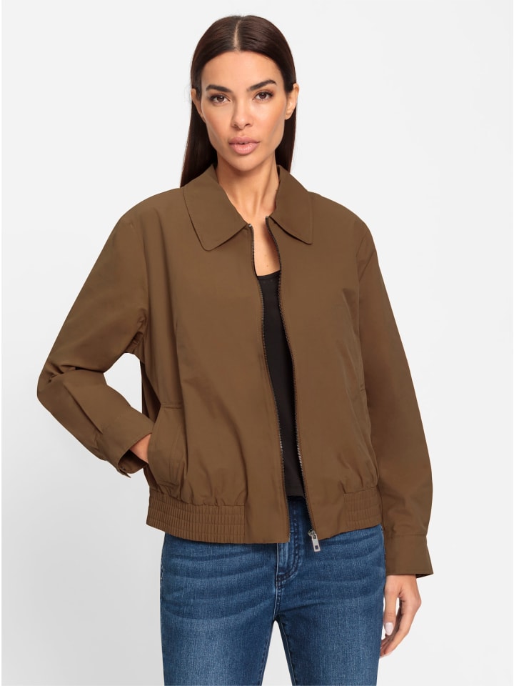 Blouson in braun