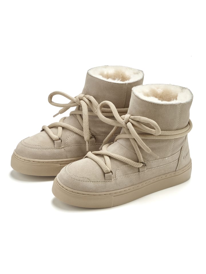 Stiefelette in beige