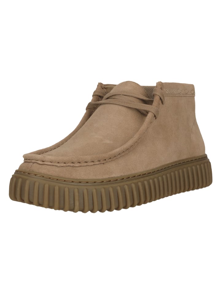 Schnürboots Torhill High in 1250A Stone Suede