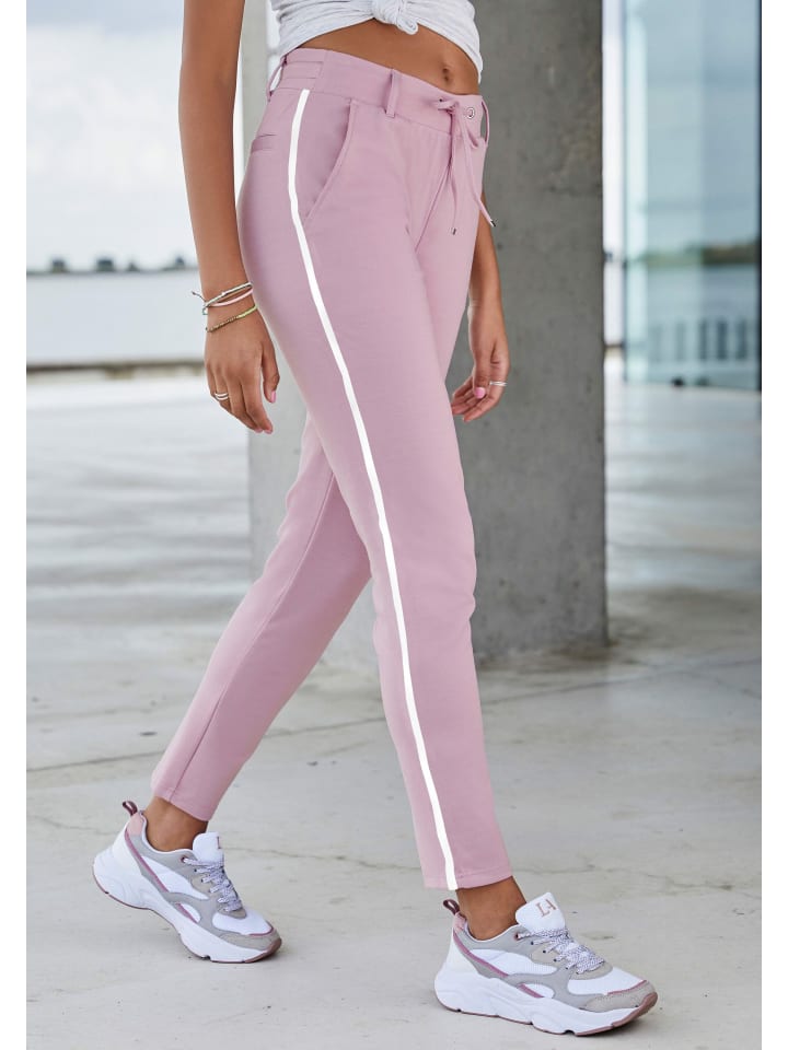 LASCANA Jogger Pants in altrosa günstig kaufen | limango