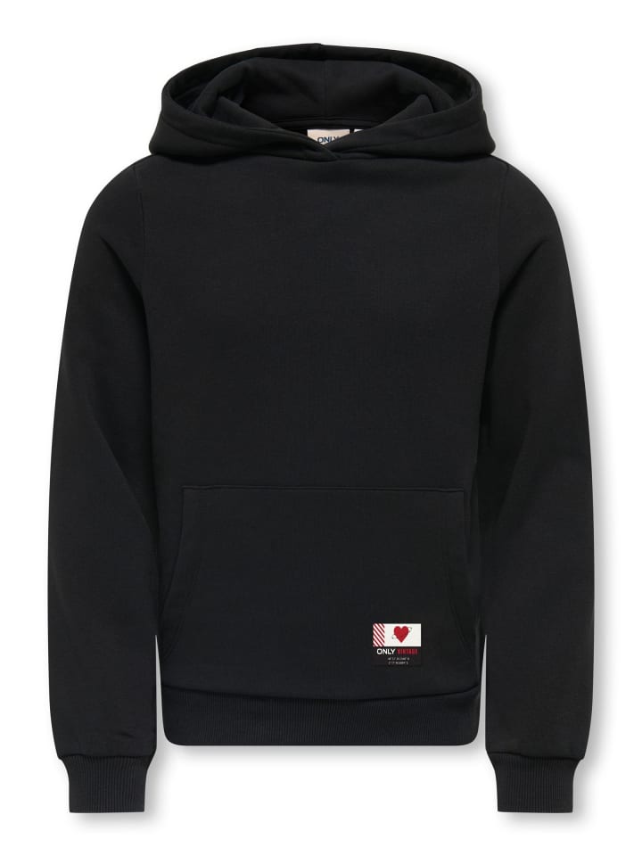 Kapuzenpullover in Black
