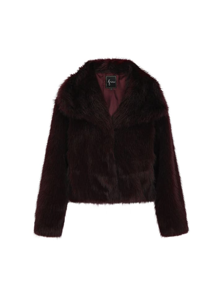 Women Jacket in burgundy