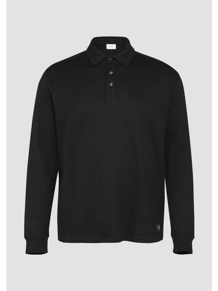 Polo-Shirt in 9999_schwarz