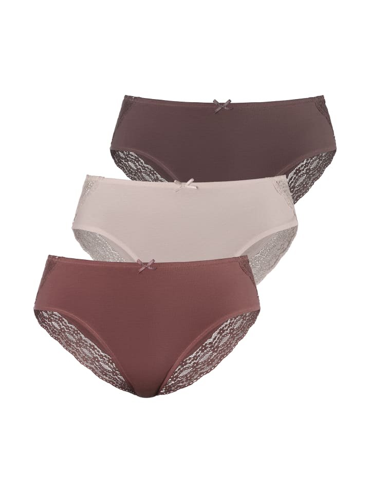 Jazz-Pants Slips in rosé, beere, mahagoni