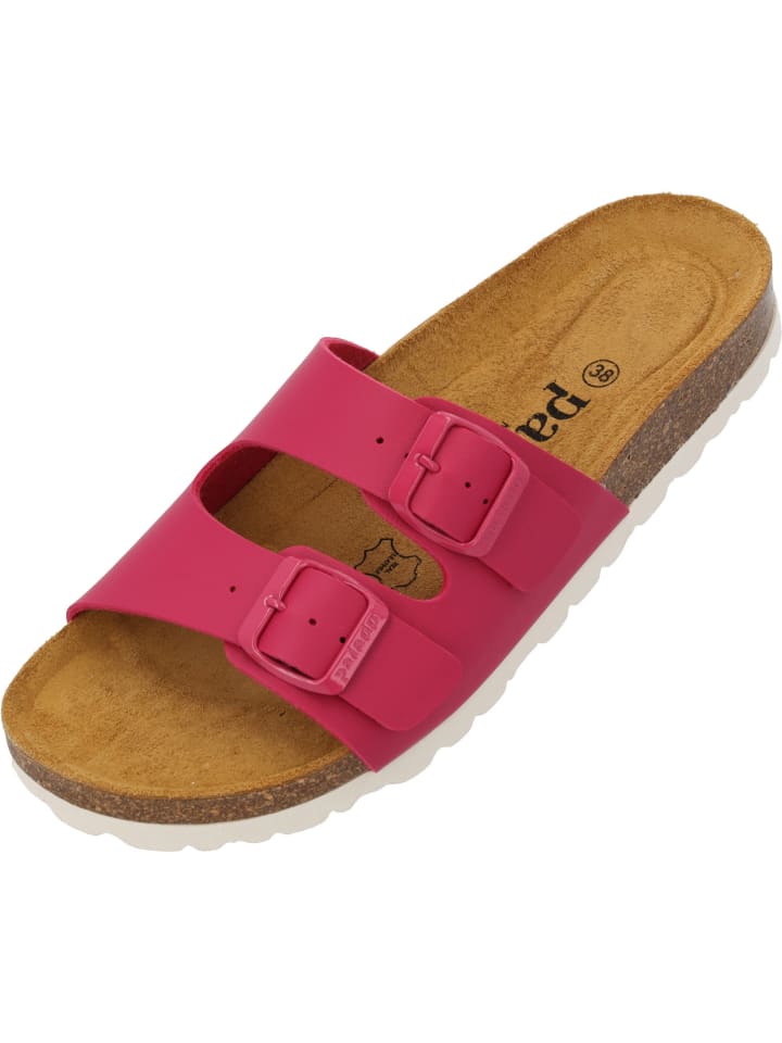 Pantoletten Milos Matt in Pink
