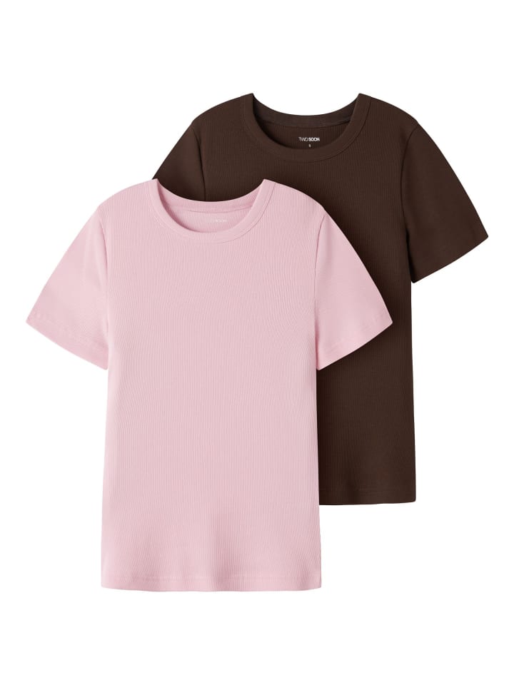 T-Shirt in Parfait Pink
