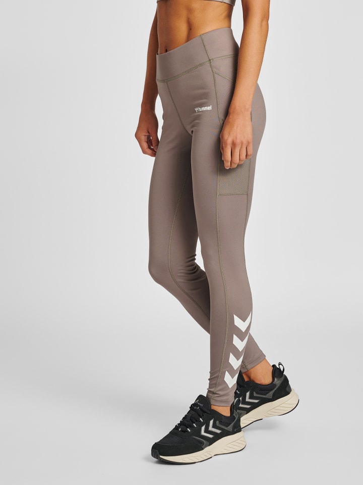 Leggings Hmlmt Chipo Multisport Damen in DRIFTWOOD