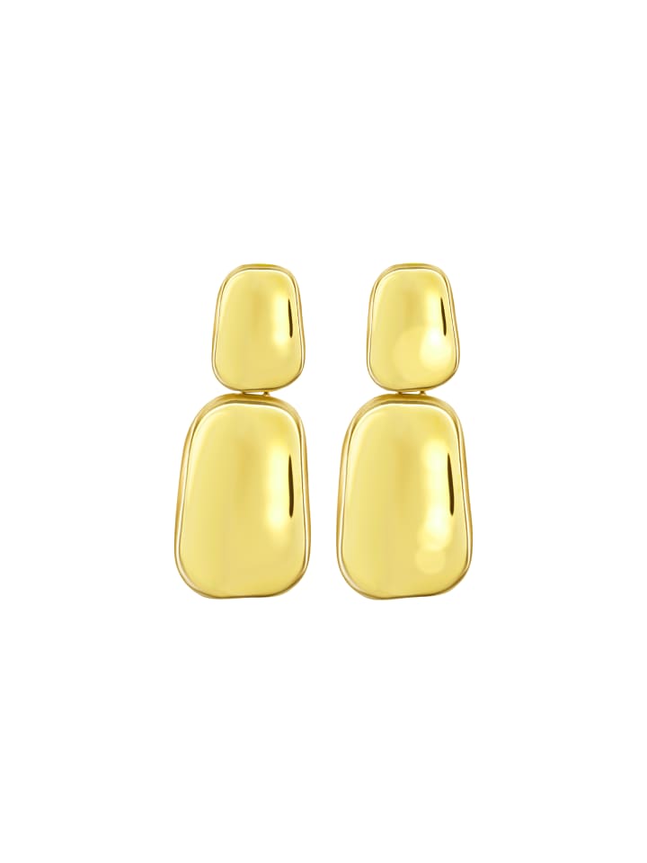 Ohrring sculpture gold