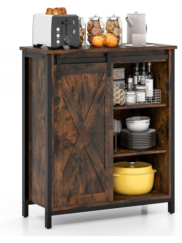 Sideboard 70x30x81cm in Braun
