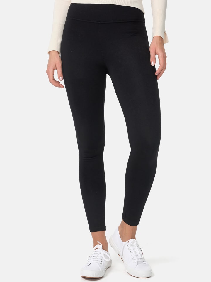 Shapingleggings Blickdicht in Schwarz