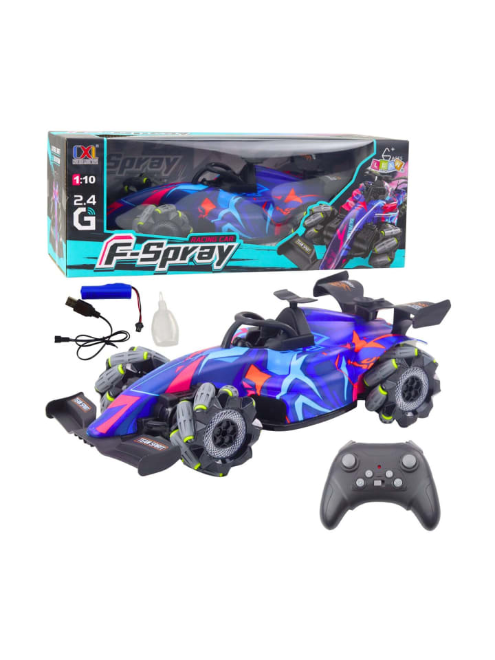 RC Ferngesteuerter Racer 1:10 Lichter Sounds Wasser Dampf