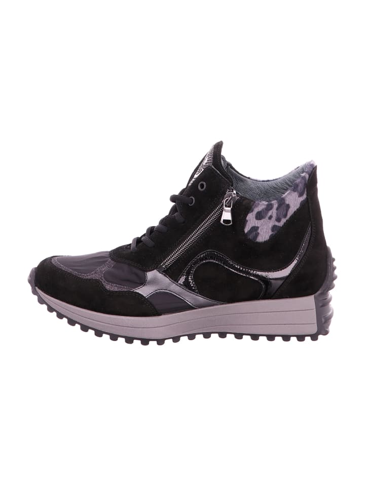 Komfort Stiefeletten in Schwarz
