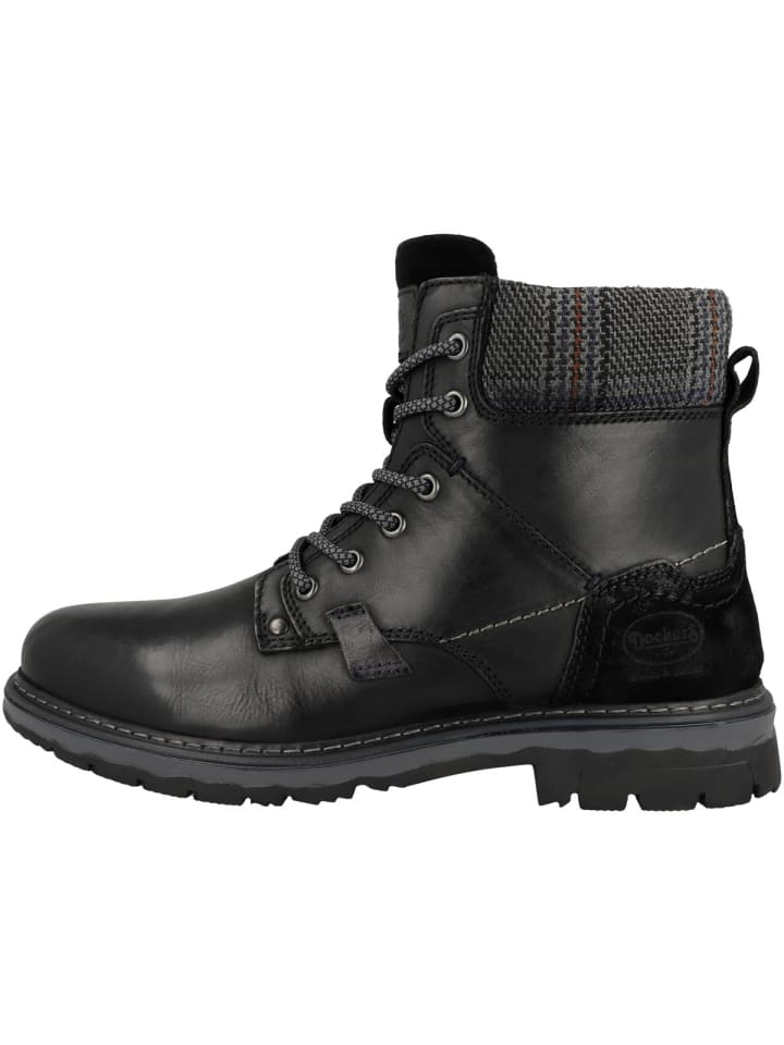 Schnürboots 51GL001 in schwarz
