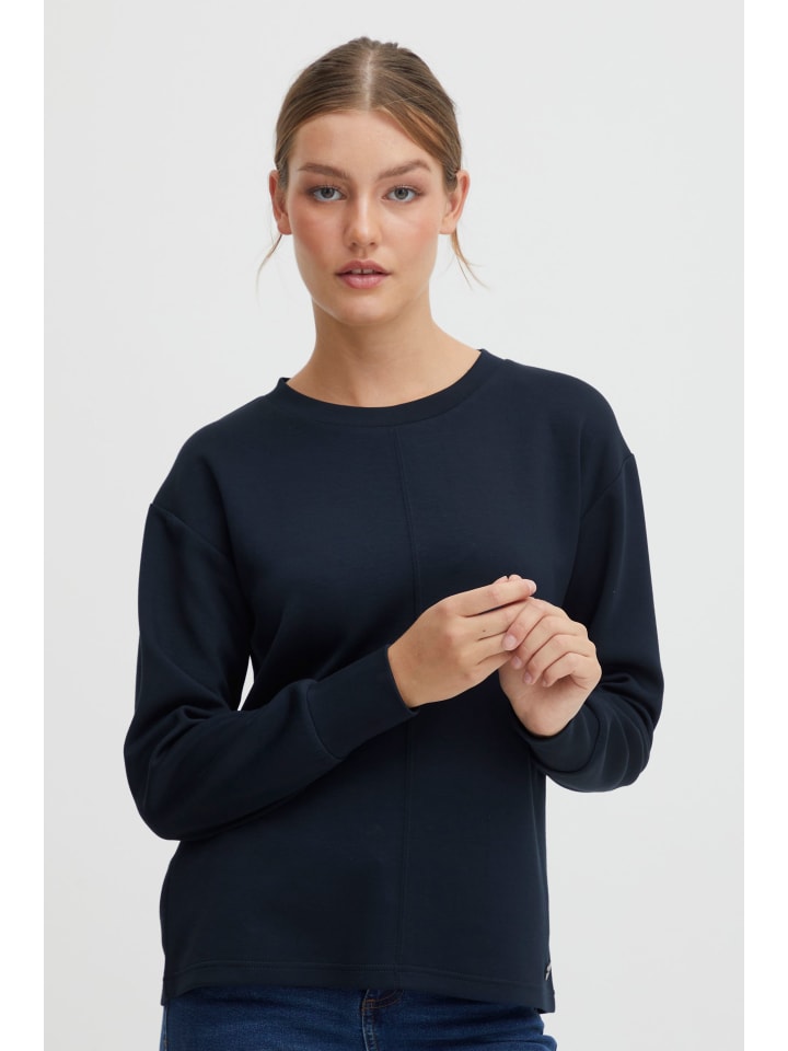 Rundhalspullover OXPea in Blau