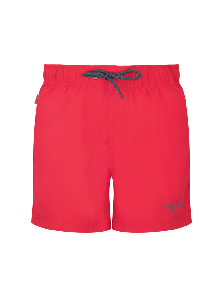 Badeshorts Balestrand in bright red